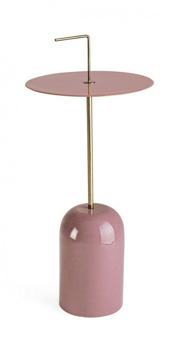 Runder Couchtisch Tulasi Antikrosa D30 aus Stahl acquista