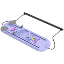 Tavola Pilates 4 in 1 Pieghevole 97x30x3 cm Set Reformer per Allenamento in PP Blu Chiaro      