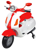 Scooter Elettrico per Bambini 6V Kidfun Classic Bianco/Rosso