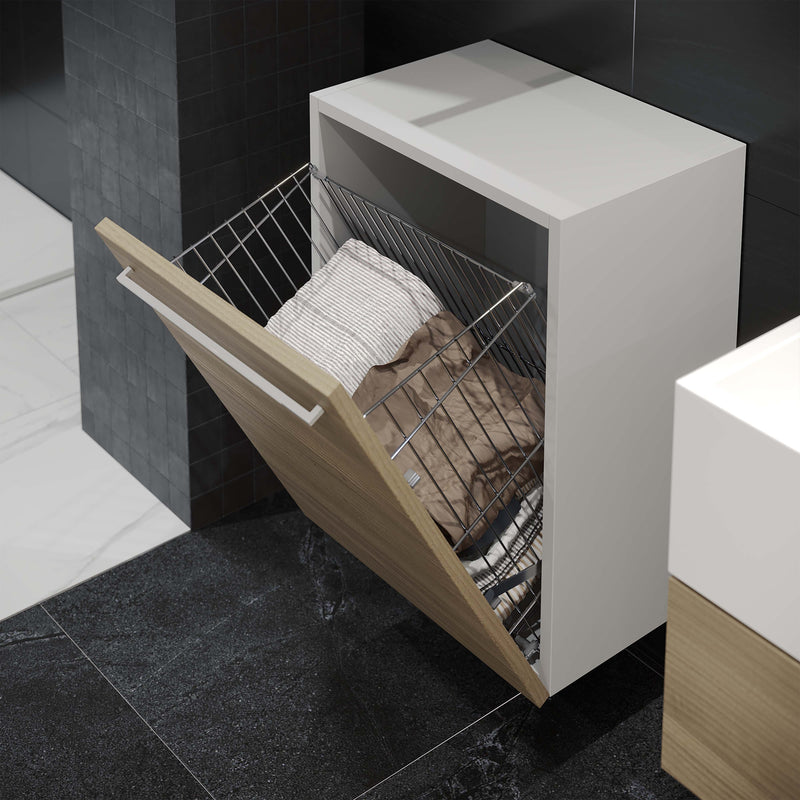 Cestino per il Bucato ad Incasso per Modulo Acciaio Emuca Emuca 