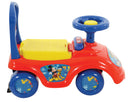 Macchina Cavalcabile per Bambini Volante Direzionabile Vano Contenitore e Telefono Disney Mickey Mouse Rosso