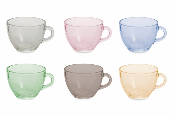 prezzo Set mit 10 Kaffeetassen Ø9x7 cm aus Glas Villa d'Este Home Tivoli Glass Multicolor