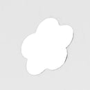 Fioriera Orto Rialzato da Giardino 97x56x90 cm in Metallo con Ruote Bianco