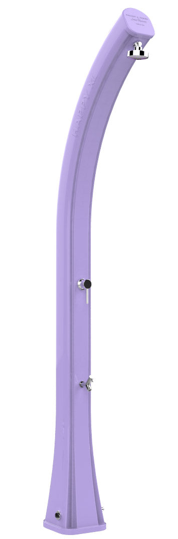 Doccia Solare da Giardino 35L Miscelatore e Lavapiedi Arkema Happy XL Viola prezzo