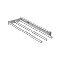 Porta Asciugamani Estraibile Descrizione 3 Bracci Anodizzato Opaco Alluminio Emuca