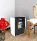Stufa a Bioetanolo da Interno 2.5kW Vannini Melodia Junior Statica Bianca