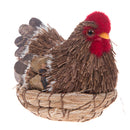 Set 3 Galline Decorative H 9,5 cm