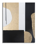 Dipinto su Tela Obix 80x2,7x100 cm in Legno di Pino e Canvas Multicolor