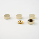 Pannello Fonoassorbente da Parete con Fori 120x50 cm Kit di 4 distanziali Coprivite Gold Finitura Grigio    