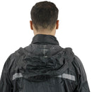 Set Antipioggia Casual Pantalone Giacca per Moto Scooter T.J. Marvin E39 Nero