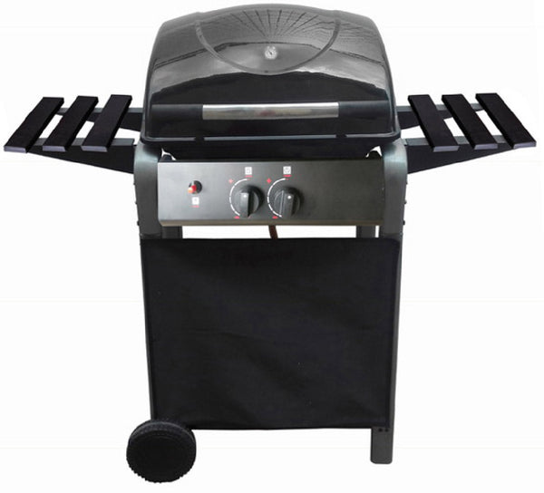prezzo LPG-Gasgrill 2 Brenner Soriani Schwarz