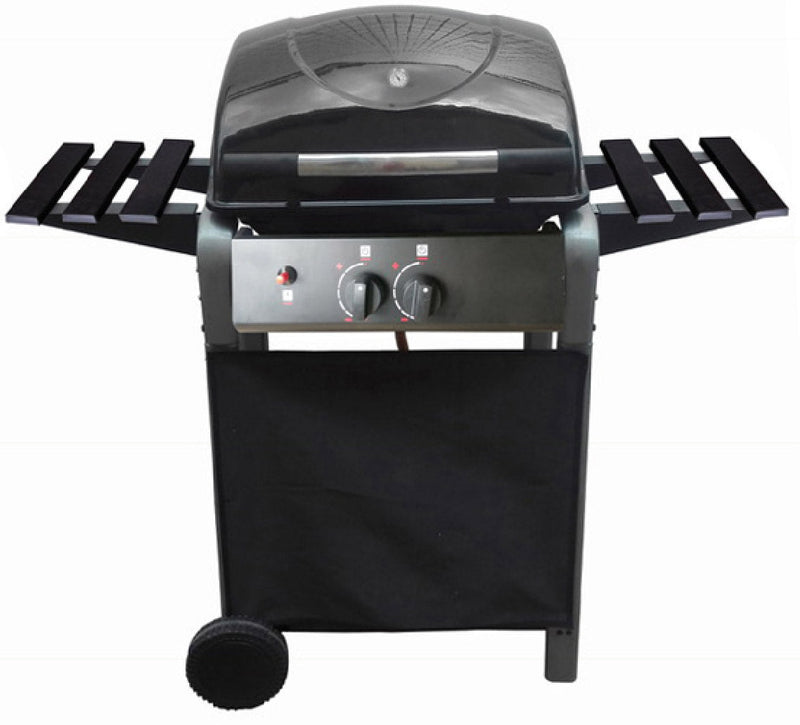 Barbecue a Gas GPL 2 Fuochi Soriani Nero