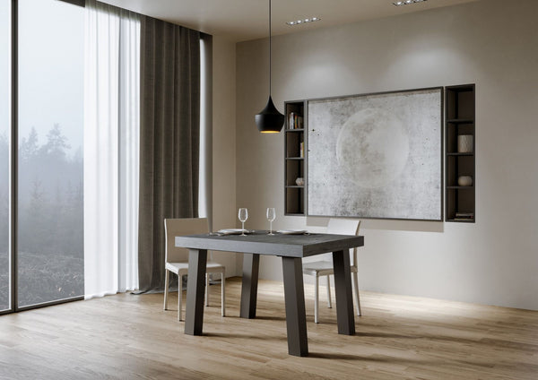 Tavolo 130x90x77 cm Bridge Fix Cemento online