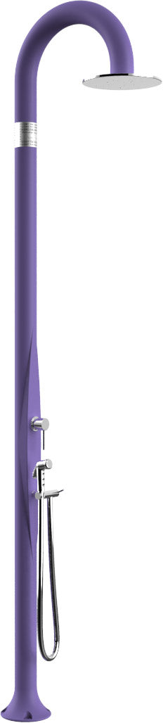 sconto Doccia da Esterno Giardino Miscelatore e Doccetta Arkema Funny Yin Viola