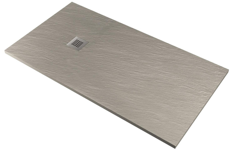 Piatto Doccia in Pietra  Pedrinelli Ardesia Stone Side Cemento Varie Misure