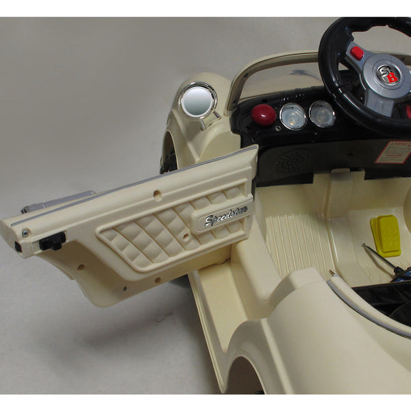 online Elektroauto für Kinder 6V Speedstar Weiß