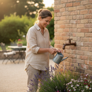 Rubinetto Colorato per Fontana da Giardino in Ottone Belfer RUB/022 Ruggine