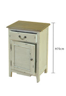 Comodino con Cassetto H 70 cm