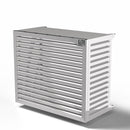 Copri Condizionatore 135x112x74 cm in Alluminio a Parete Big Blade XXL Bianco