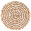 Set 6 Tovagliette Ø38 cm  in Paglia e Carta VdE Tivoli 1996 Spiral