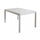 Milo Tisch 150x90x74 h cm in taubengrauem Aluminium