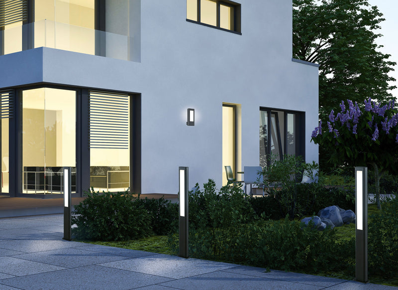 Applique da Esterno a LED in Pressofusione di alluminio Antracite