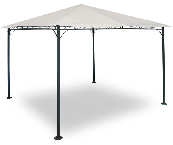 prezzo Gazebo da Giardino 3x3m in Metallo Morel Decò Ecrù