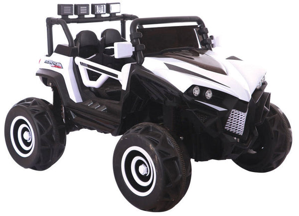 Elektroauto für Kinder 2 Sitze 12V Kidfun Offroad 4x4 Weiß sconto