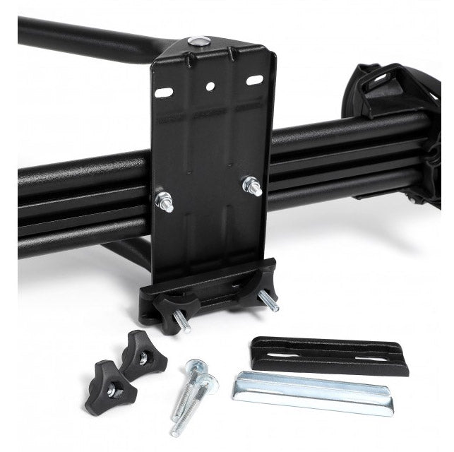 Portabici E-bike da Tetto in Alluminio Modula Panoramica Nero