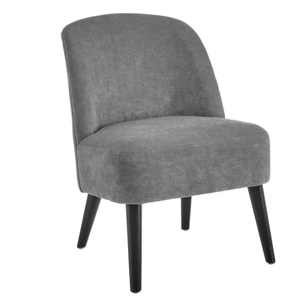 Poltrona Relax in Legno e Tessuto Colore Grigio Scuro Mod. Petty 52x58x71H cm acquista