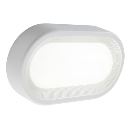 sconto Kleine ovale Smd-LED-Deckenleuchte 8,5 W weiße Farbe für Outdoor-Loft Sovil Line