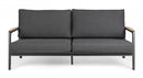 Divano 2/3 Posti 192x87x86h cm con Cuscini Jalisco Antracite