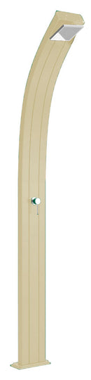 Doccia Solare da Esterno Giardino 25L Miscelatore Arkema Spring Champagne Bronze