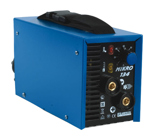 prezzo Awelco Mikro 124 MMA Inverter-Elektroden-Schweißgerät mit Koffer
