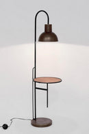 Lampada da Terra Piantana 37x42x145,5 cm E27 con Mensola