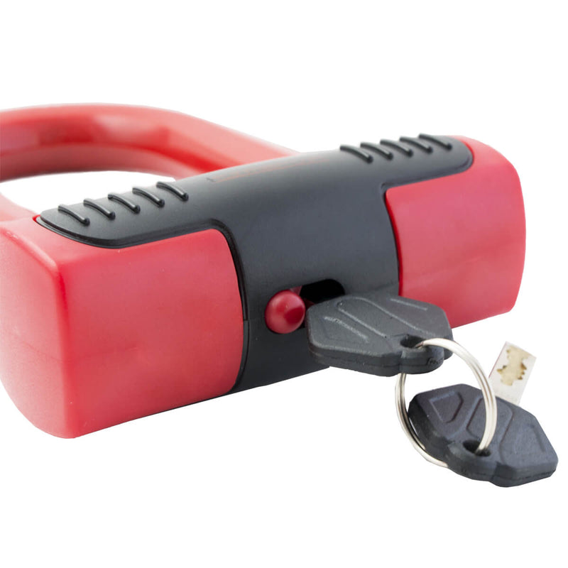 Kit Antifurto Lucchetto e Catena 170 cm in Acciaio per Moto Scooter T.J. Marvin Z037 Grigio