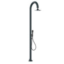 Doccia da Giardino in Alluminio Soffione 3 Getti Sined Luna Alu D Sensor Grigio 