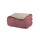 Winterbettdecke aus Mikrofaser, 200 g, Doubleface, Mauve/Creme, verschiedene Größen