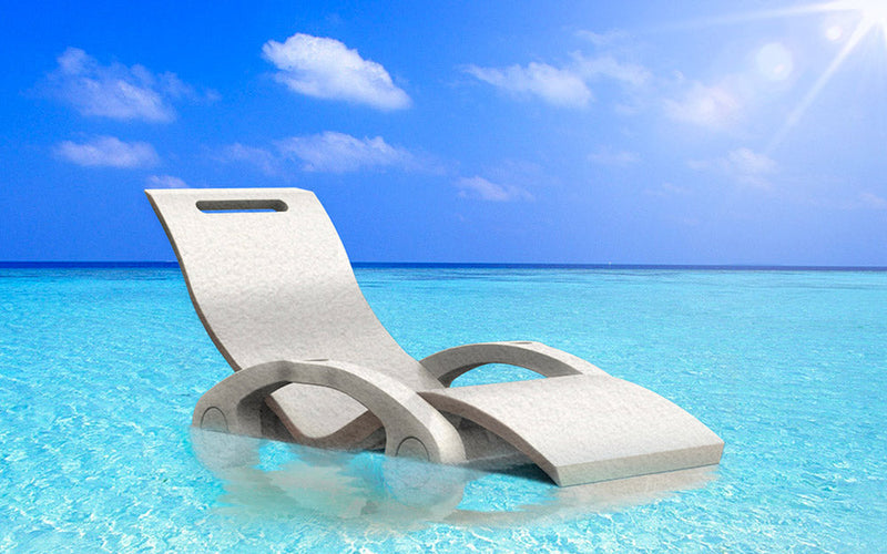 Supporto Galleggiante Chaise Longue Arkema Serendipity Violetto