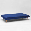 Divano Letto 178x82x70 cm in Tessuto Blu