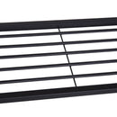Libreria Scaffale Stile Industrial 3 Ripiani in Legno e Acciaio Nero 80x30x85,6 cm 