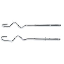 Sbattitore Elettrico Doppie Fruste 5 Velocità 330W Kooper Twistand Nero e Acciaio