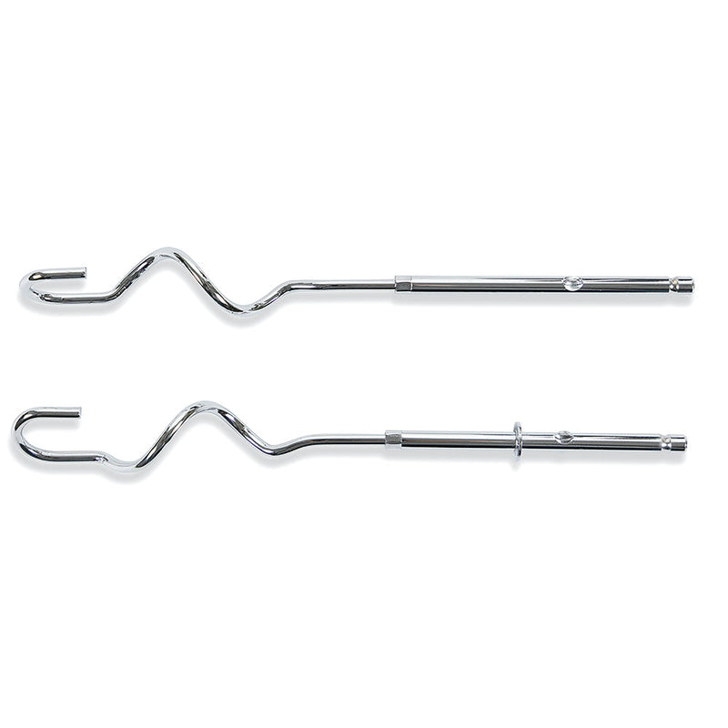 Sbattitore Elettrico Doppie Fruste 5 Velocità 330W Kooper Twistand Nero e Acciaio