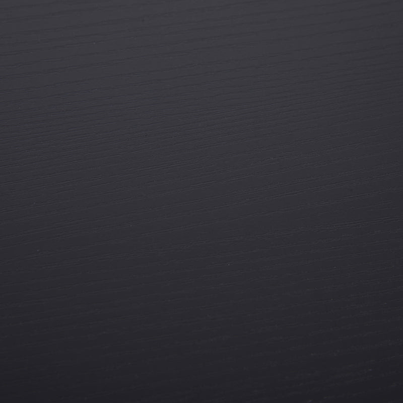 Scrivania Moderna Porta PC e Ripiano Tastiera Estraibile 80x45x75 cm Nero  