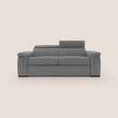Divano Letto 3 Posti 200x100x95 cm in Tessuto Grigio