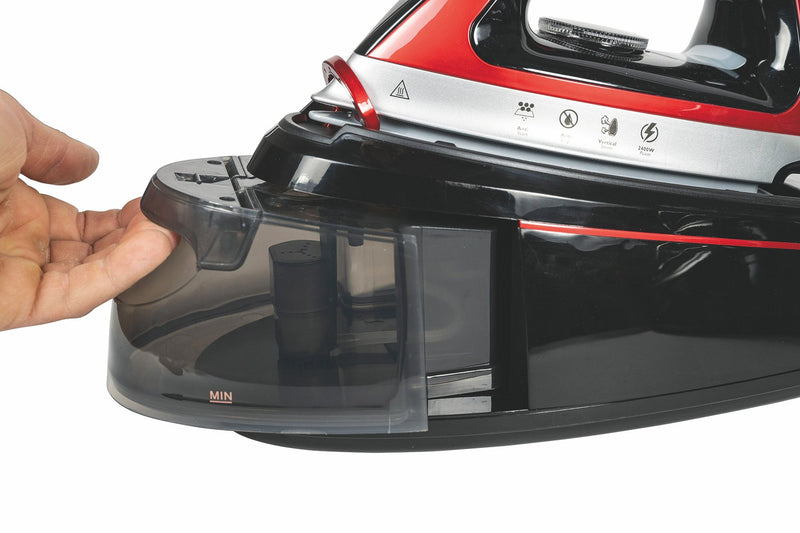 Ferro da Stiro con Caldaia 1,25 Litri 2400W Kooper Skyfall Vapor Rosso