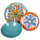 Servizio Piatti 18 Pezzi in Porcellana e Gres VdE Tivoli 1996 Infinito