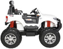 Macchina Elettrica per Bambini 2 posti Fuoristrada 24V con Licenza Ford Monster Truck 4x4 Bianca