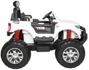 Macchina Elettrica per Bambini 2 posti Fuoristrada 12V con Licenza Ford Monster Truck 4x4 Bianca