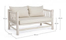 Divano con Cuscini Sahel con Cuscino in Teak